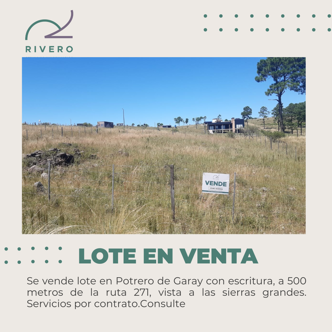 Lote en venta en Córdoba