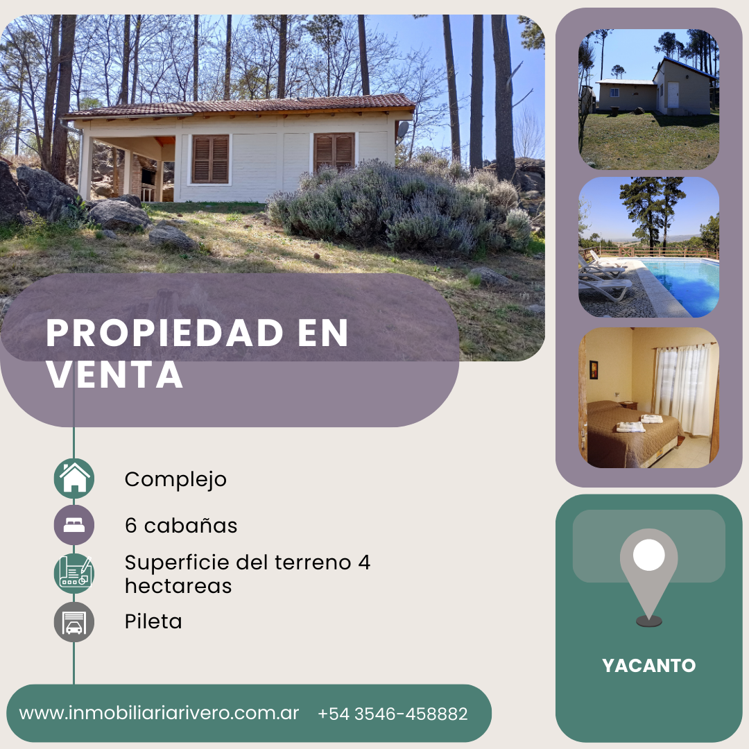 Se vende complejo en Cordoba