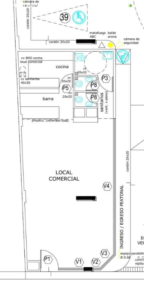 LOCAL EN VENTA NUEVA CÓRDOBA PATIO OLMOS A ESTRENAR APTO GASTRONOMIA