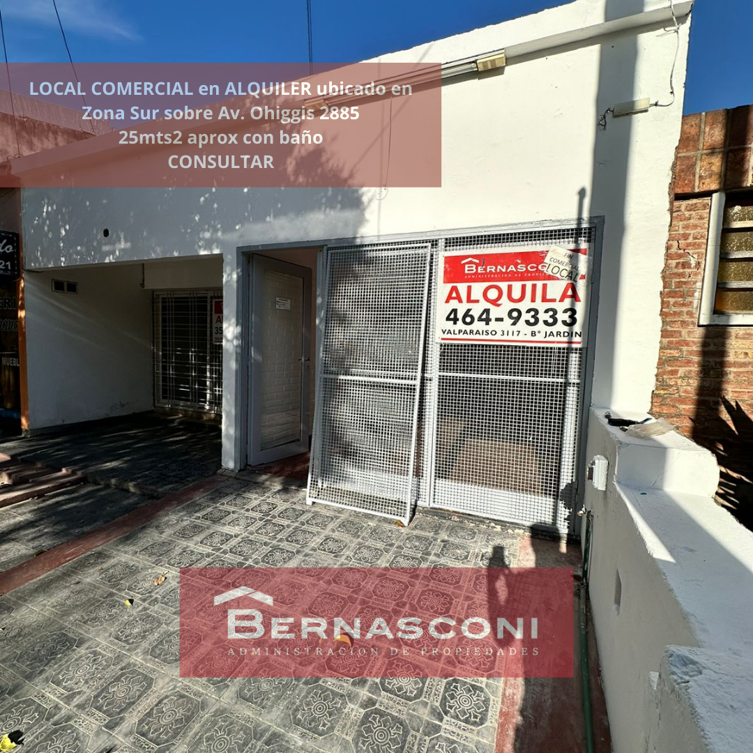 LOCAL COMERCIAL EN ALQUILER ZONA SUR