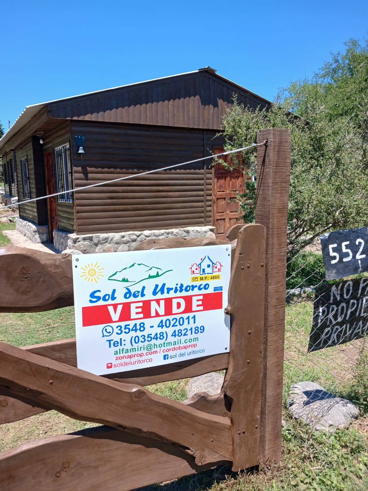 VENTA 2 CABAÑAS B VALENTI- CAPILLA DEL MONTE- OPORTUNIDAD