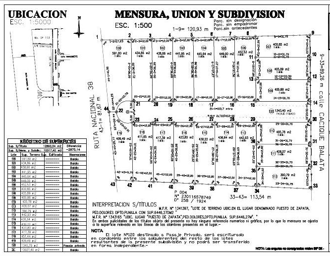 VENTA. TERRENO. LA CUMBRE. VALLE DE PUNILLA. CÓRDOBA. POSIBILIDAD DE SUBDIVISIÓN (10 LOTES, SEGÚN OR