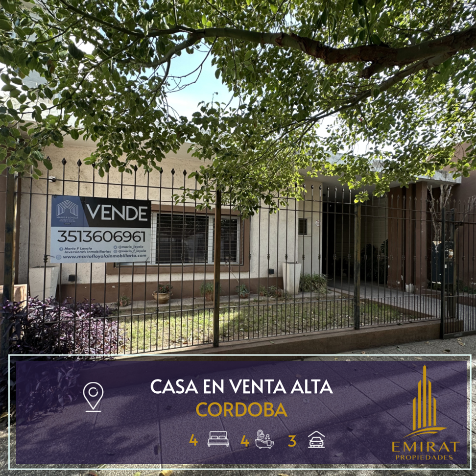 Vendo Casa En Barrio Alta Córdoba (apta credito bancor)