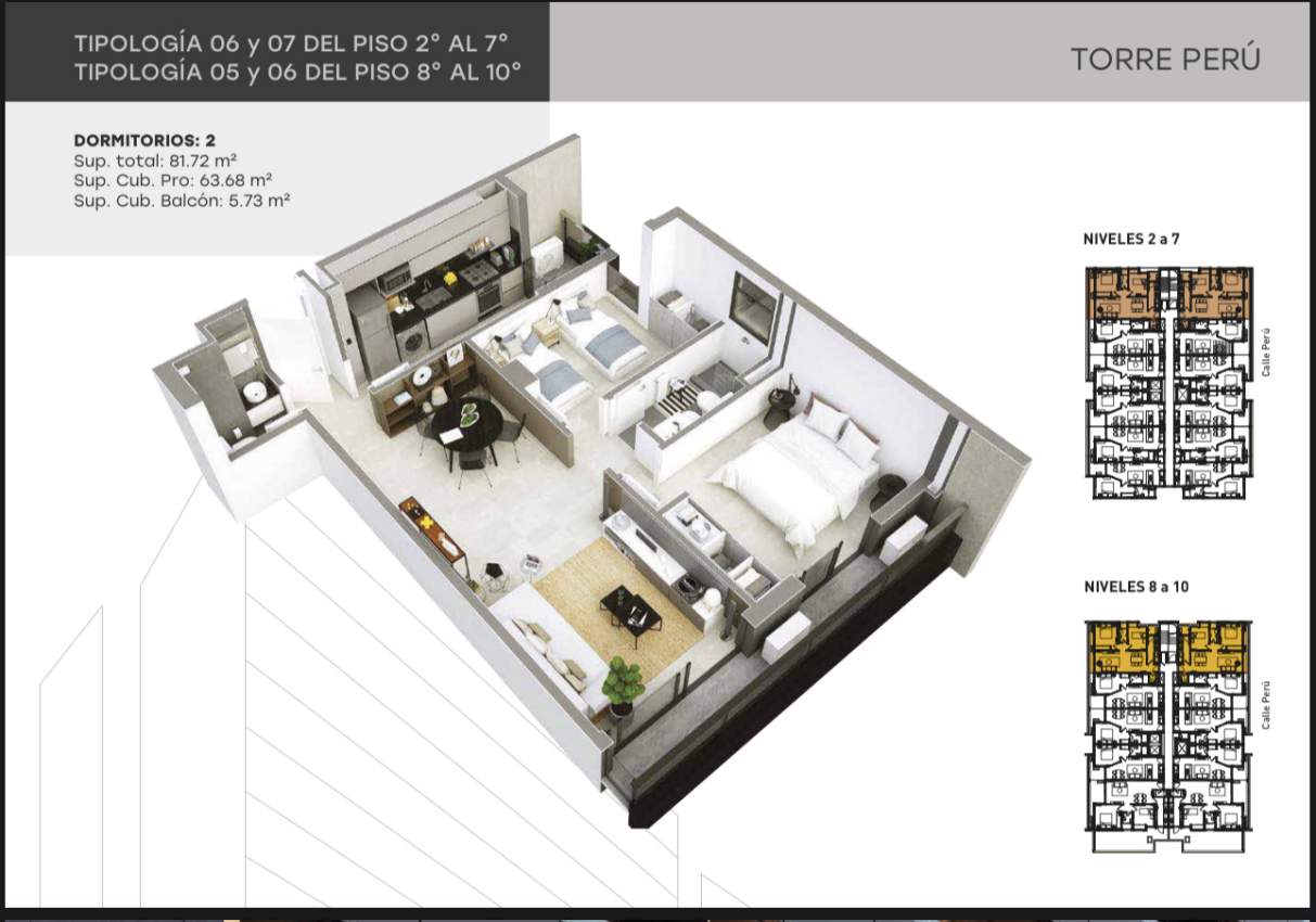 Vendo Dptos en Pozo de 1 y 2 Dorm.  Local Comercial - Barri