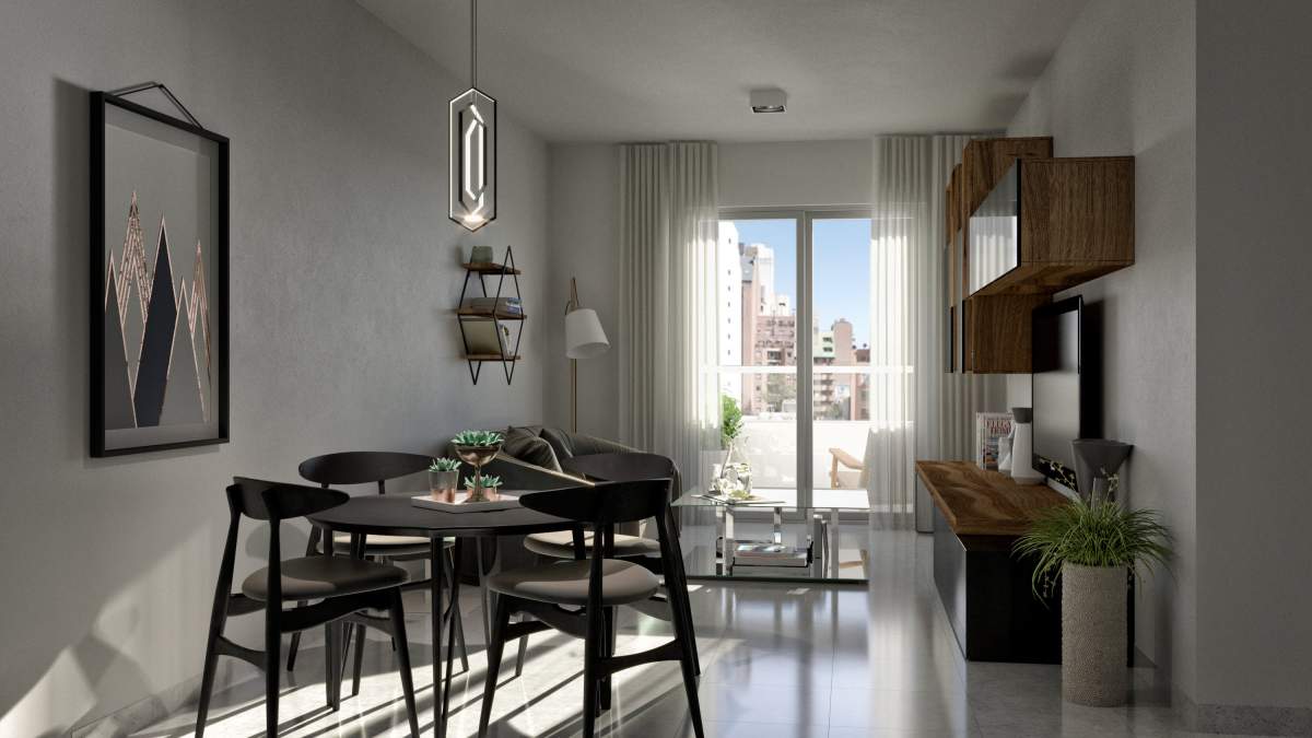 Obispo Trejo 1113 Un dormitorio con terraza y 2 baños