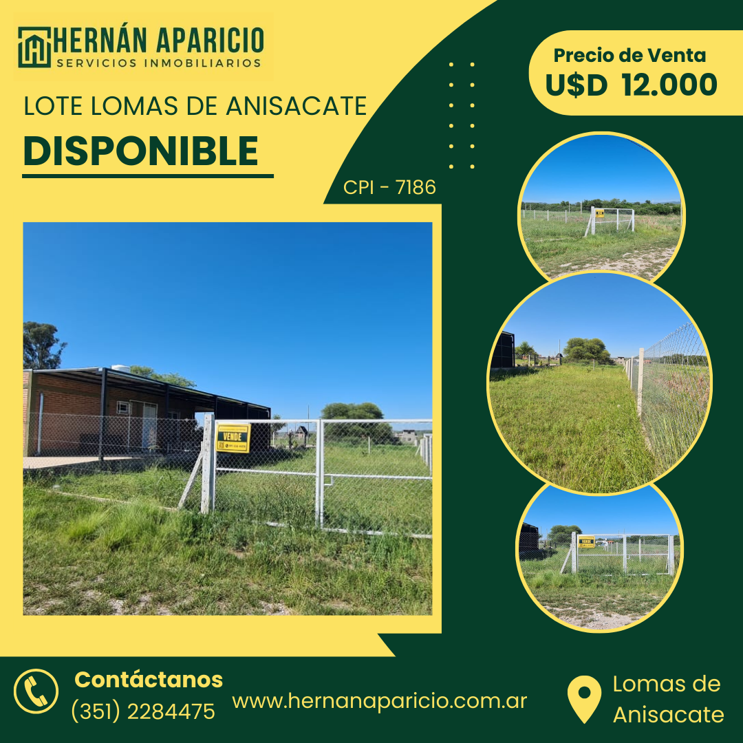 LOTE LOMAS DE ANISACATE