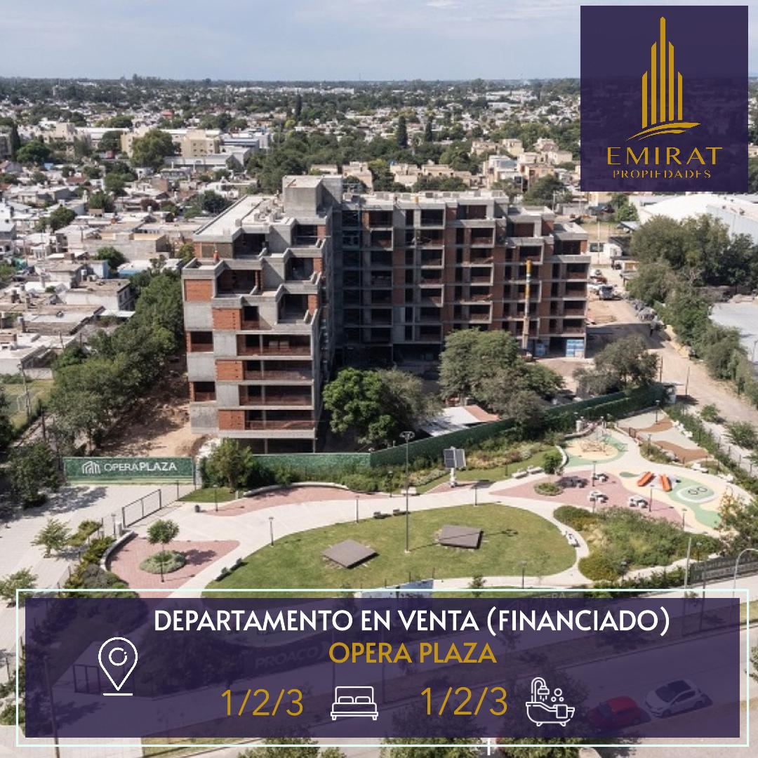 VENDO DEPARTAMENTO EN OPERA PLAZA (AMPLIA FINANCIACION)