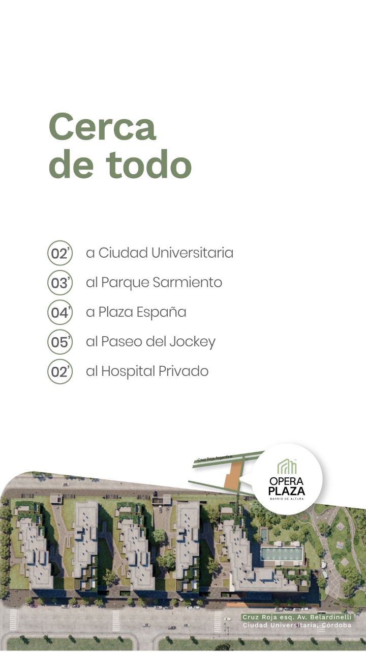 VENDO DEPARTAMENTO EN OPERA PLAZA (AMPLIA FINANCIACION)