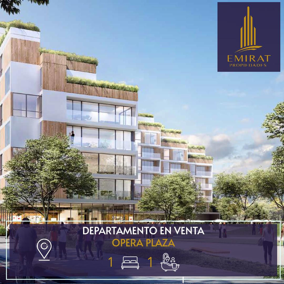 VENDO DEPARTAMENTO EN OPERA PLAZA