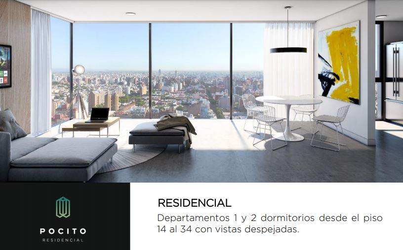 VENDO DEPARTAMENTO DE UN DORMITORIO EN POCITO SOCIAL LIFE