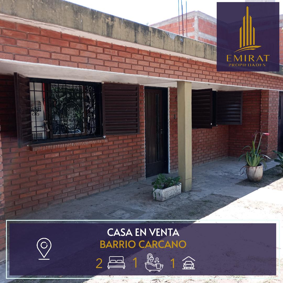 casa en venta, dos dormitorios en barrio carcano