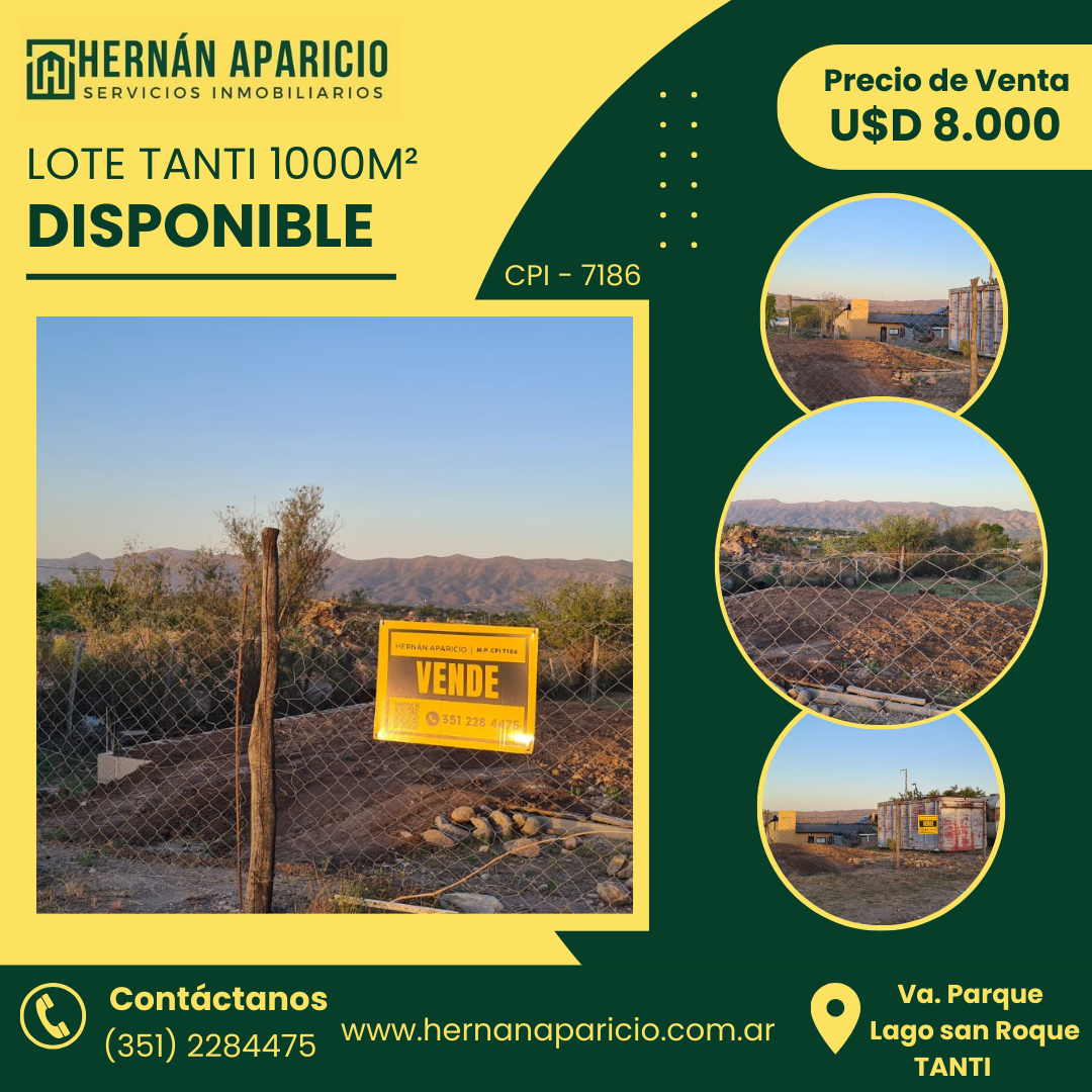 LOTE Va. PARQUE SAN ROQUE - TANTI