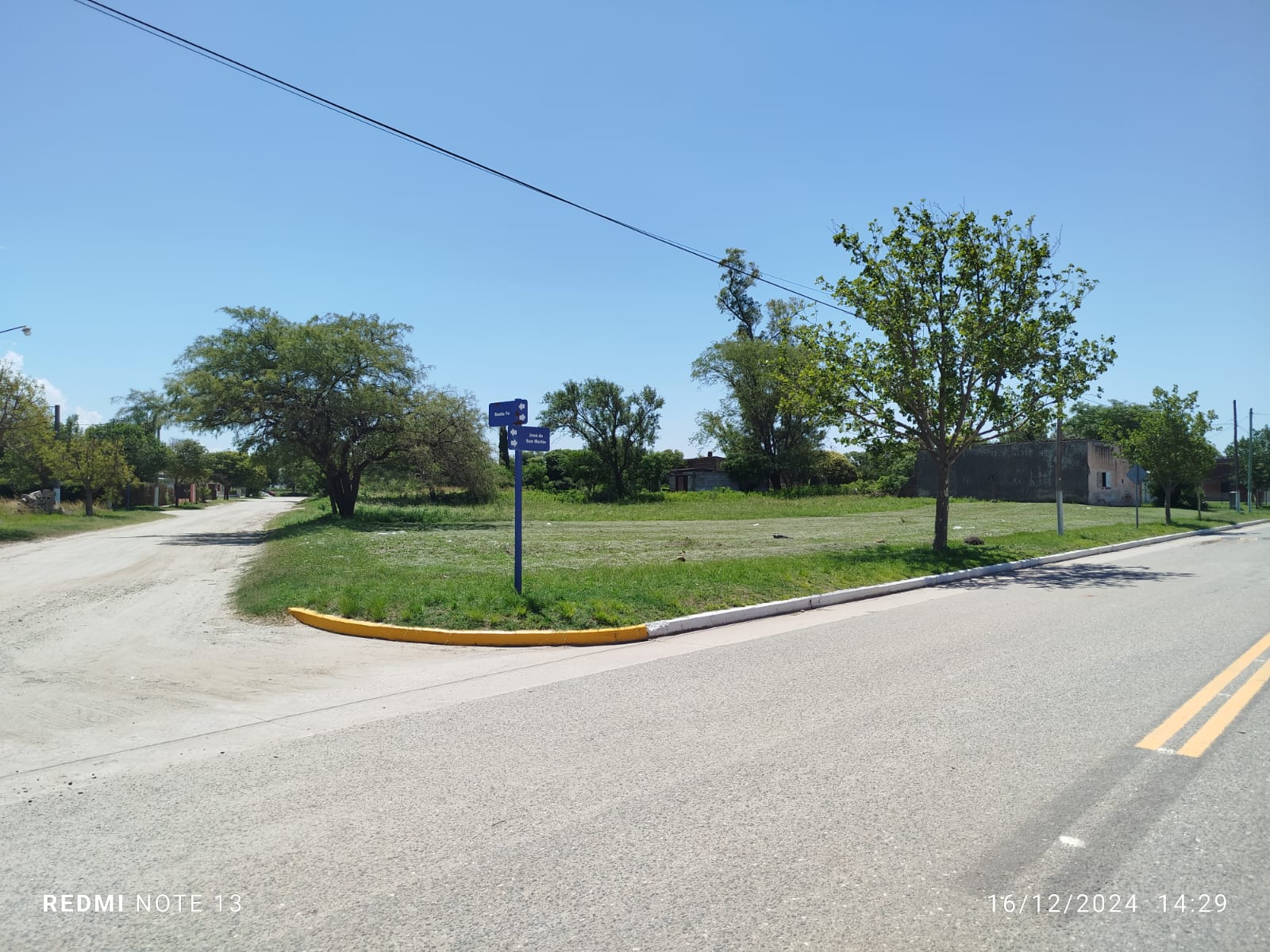 VENDO TERRENO EN COMUNA DE RAFAEL GARCIA - DPTO SANTA MARIA