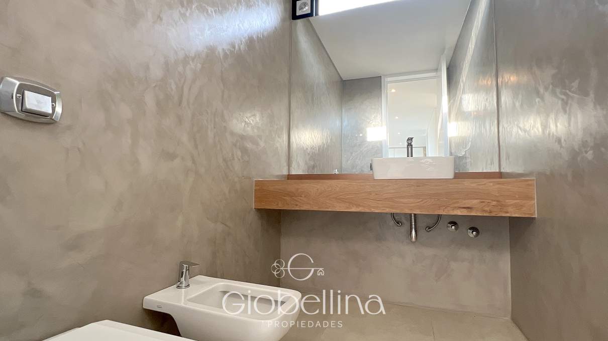 Casa moderna vista fondo golf en Estancia El Terron con pileta a estrenar