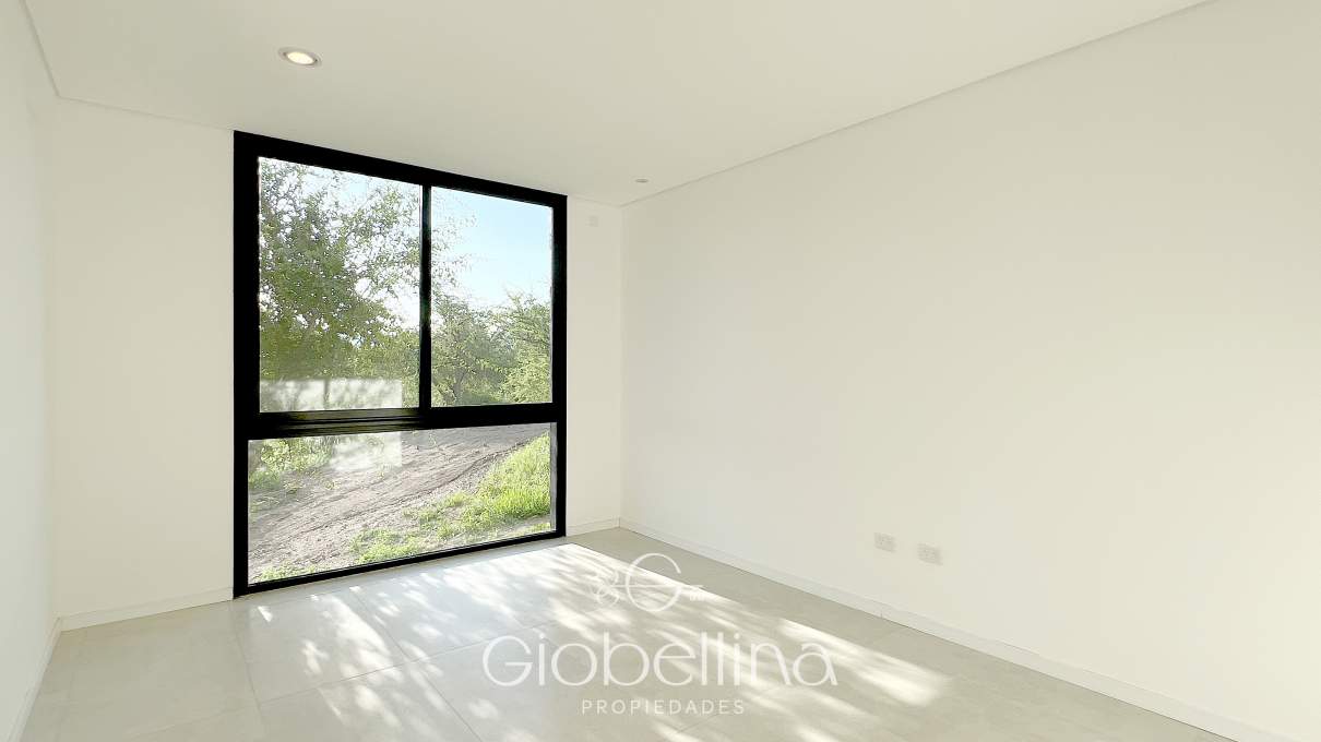 Casa moderna vista fondo golf en Estancia El Terron con pileta a estrenar