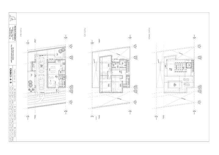 Complejo TERRAZZE IV y V casas individuales desarrolladas en 3 plantas en pozo.