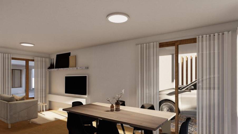 Complejo TERRAZZE IV y V casas individuales desarrolladas en 3 plantas en pozo.