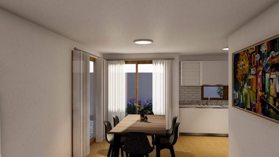 Complejo TERRAZZE IV y V casas individuales desarrolladas en 3 plantas en pozo.