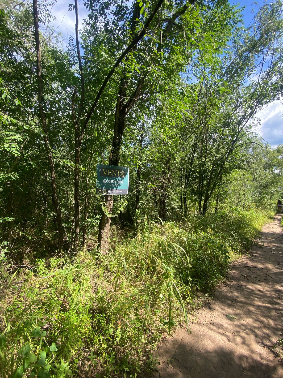 Se vende lote en barrio Villa Parque San Jorge, Molinari. Provincia de Córdoba.