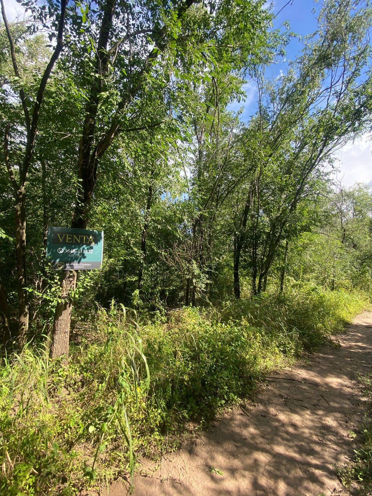 Se vende lote en barrio Villa Parque San Jorge, Molinari. Provincia de Córdoba.