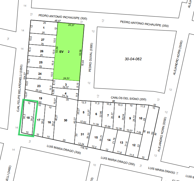 VTA CASA A DEMOLER - 300M2 TERRENO - APTO DUPLEX