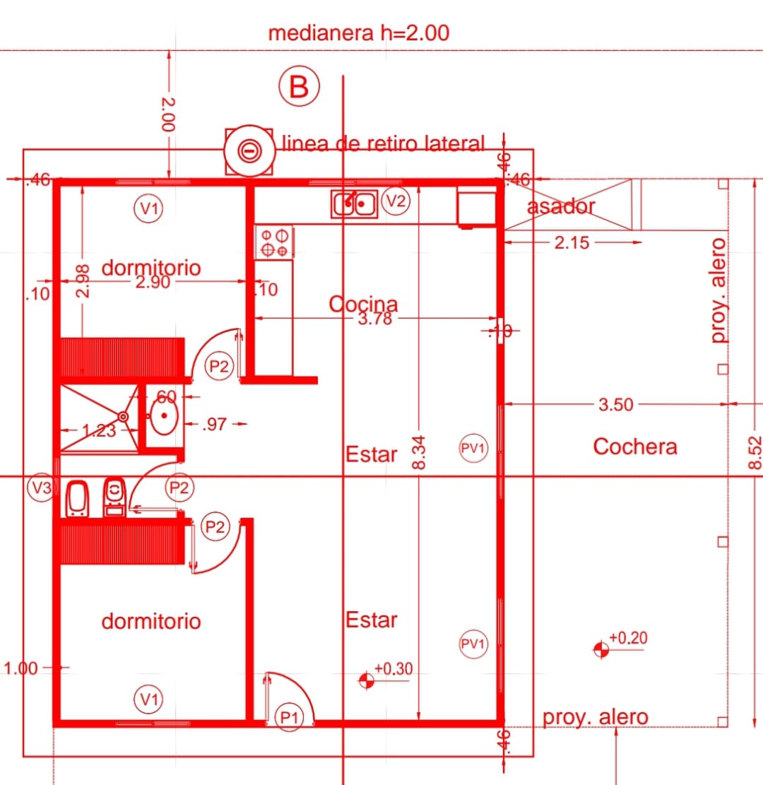 Casa 3 Ambientes en Villa La Ribera, Villa Quillinzo, a pocas cuadras del Rio. Prefabricada a TERMINAR
