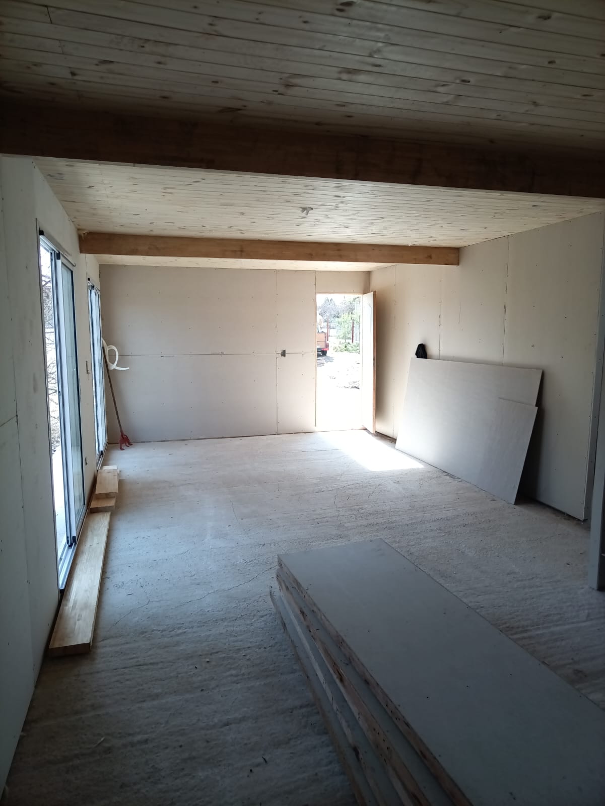 Casa 3 Ambientes en Villa La Ribera, Villa Quillinzo, a pocas cuadras del Rio. Prefabricada a TERMINAR
