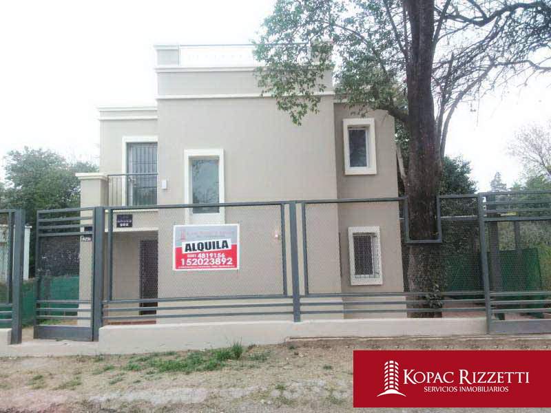 VILLA ALLENDE (LOS ANDES 500) - ALQUILER CASA 2 DORMITORIOS