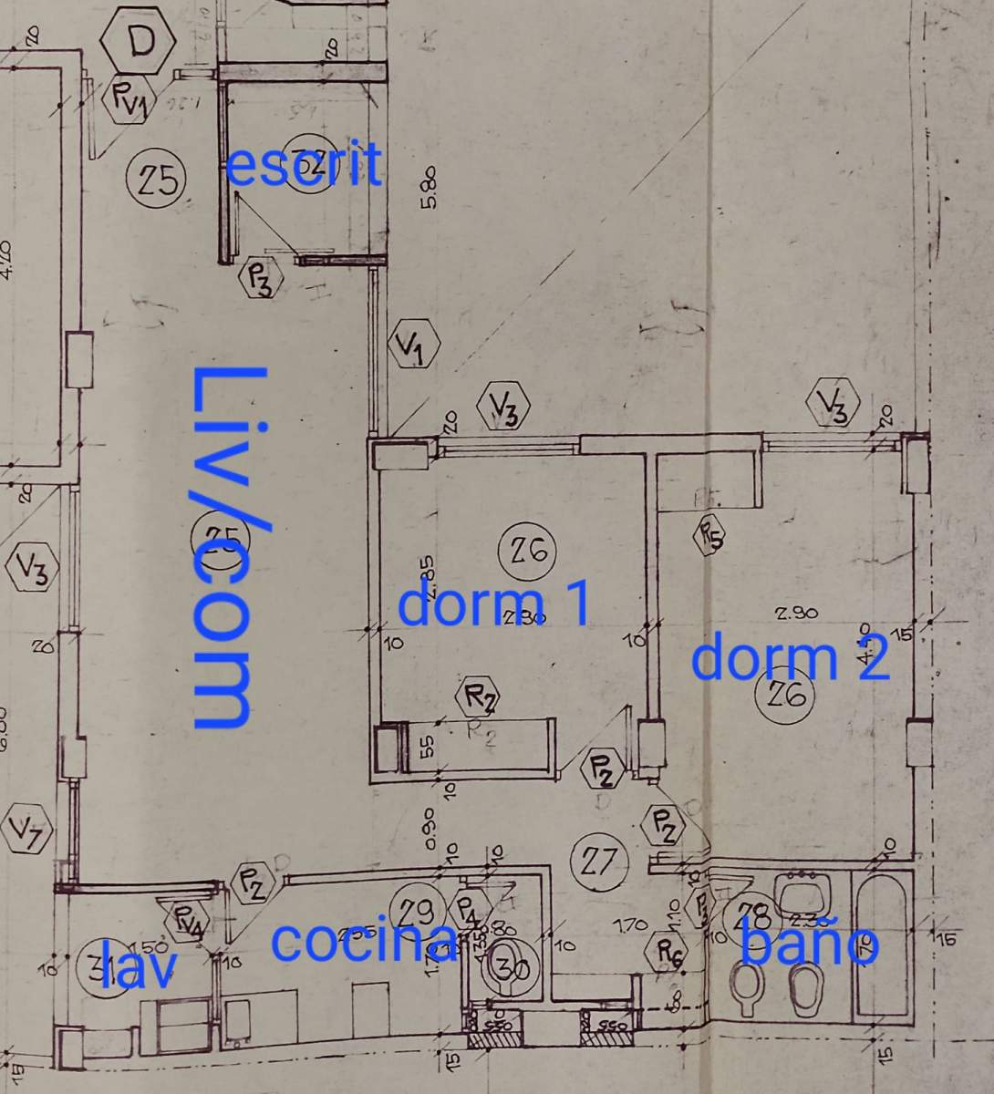 Vendo dpto c2 dorm. B Centro.