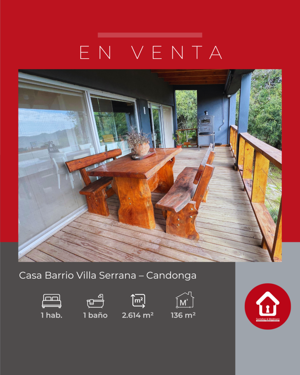 Casa ubicada en Barrio Villa Serrana 