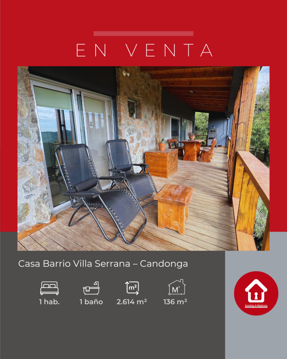 Casa ubicada en Barrio Villa Serrana 