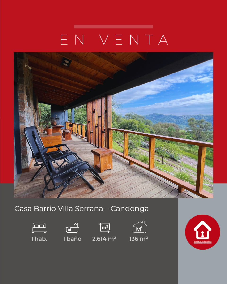 Casa ubicada en Barrio Villa Serrana 