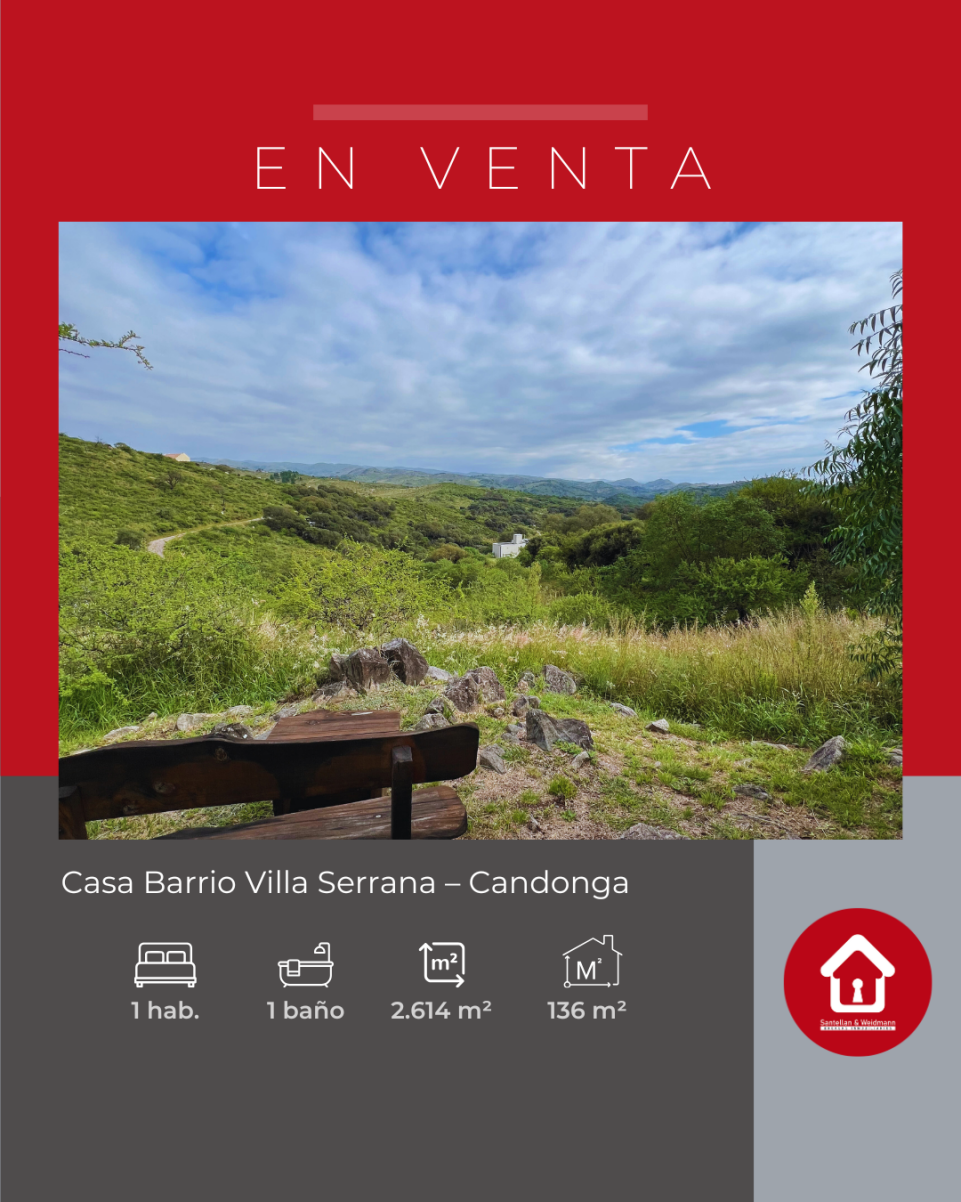 Casa ubicada en Barrio Villa Serrana 