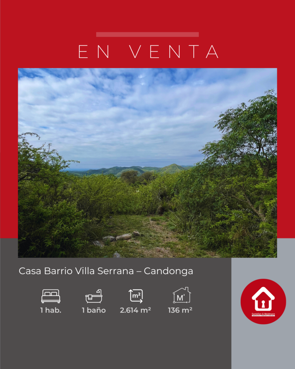 Casa ubicada en Barrio Villa Serrana 