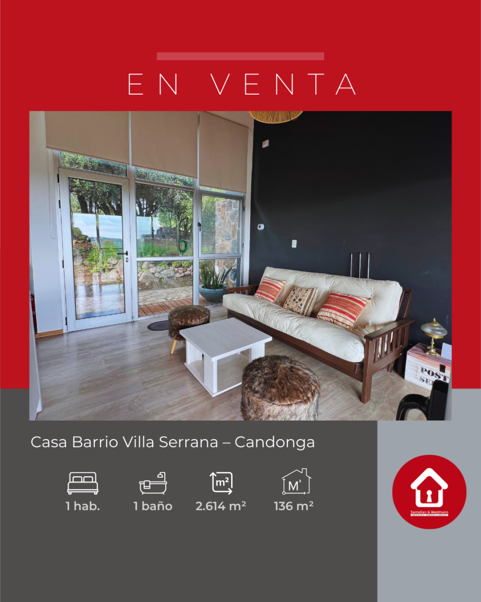 Casa ubicada en Barrio Villa Serrana 
