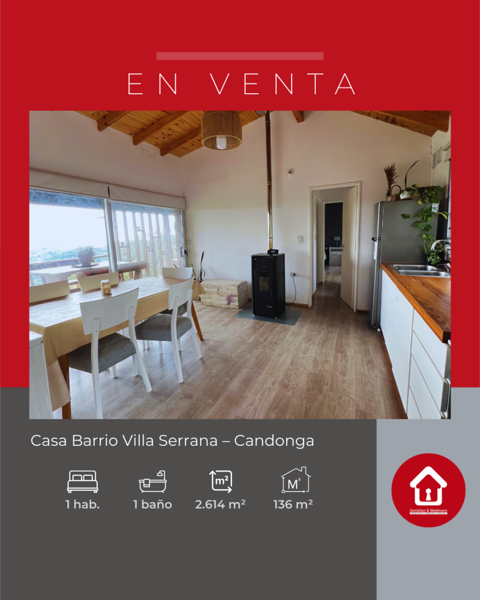 Casa ubicada en Barrio Villa Serrana 