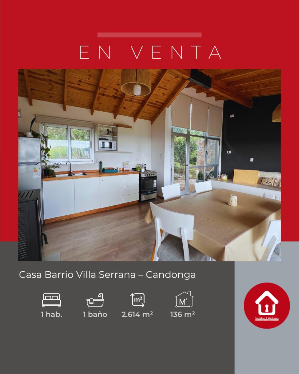 Casa ubicada en Barrio Villa Serrana 