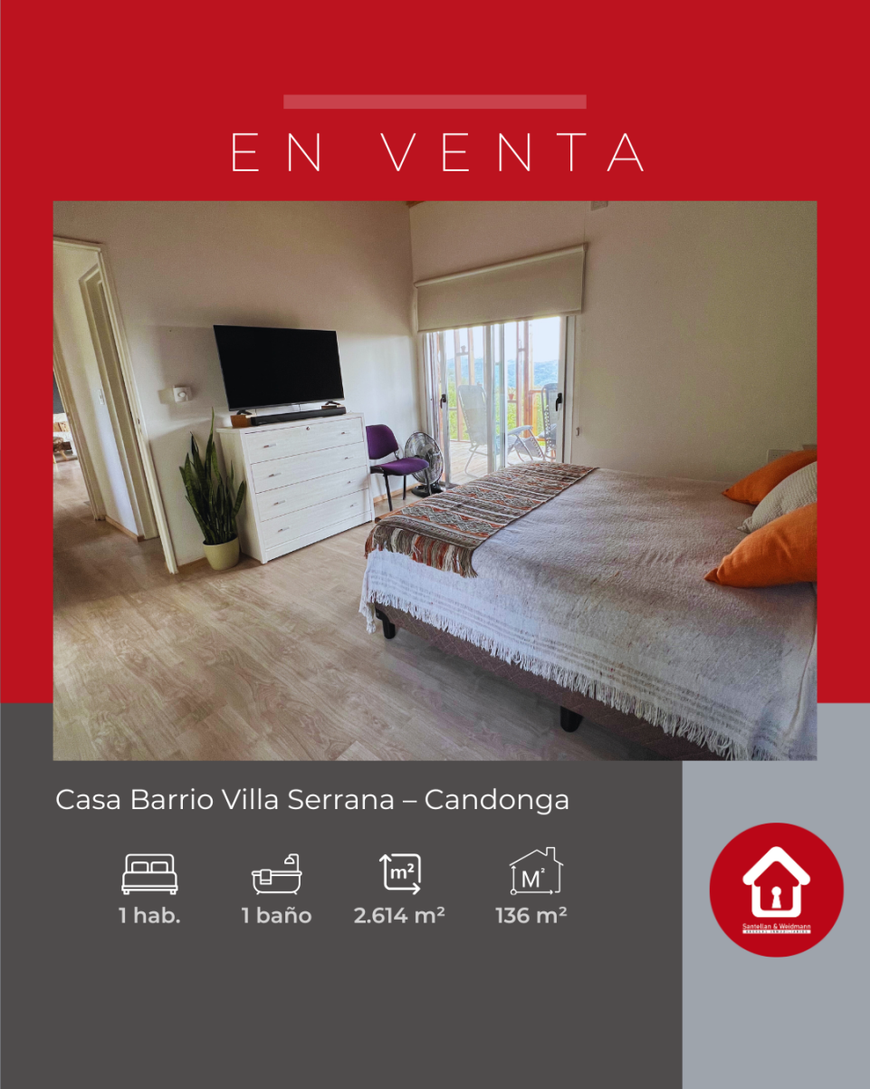 Casa ubicada en Barrio Villa Serrana 