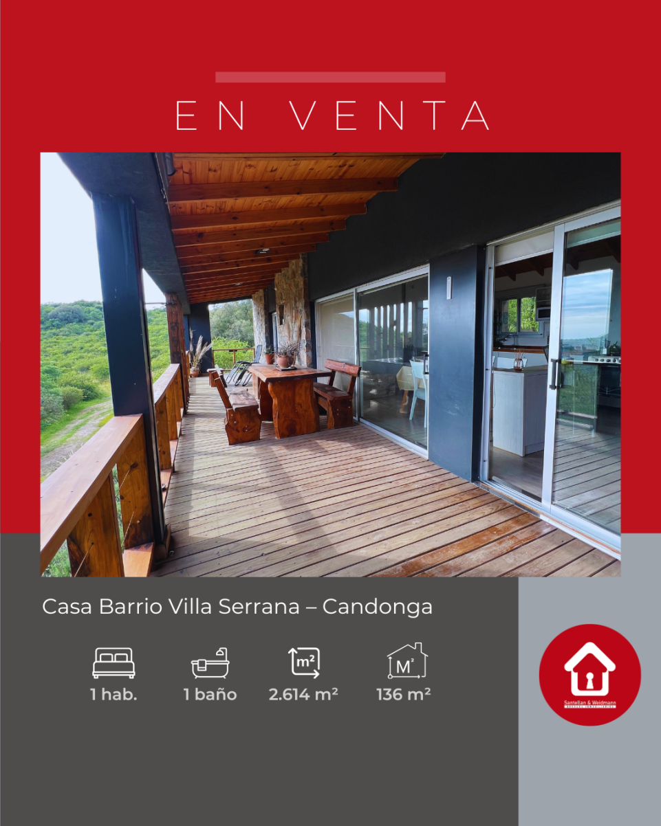 Casa ubicada en Barrio Villa Serrana 