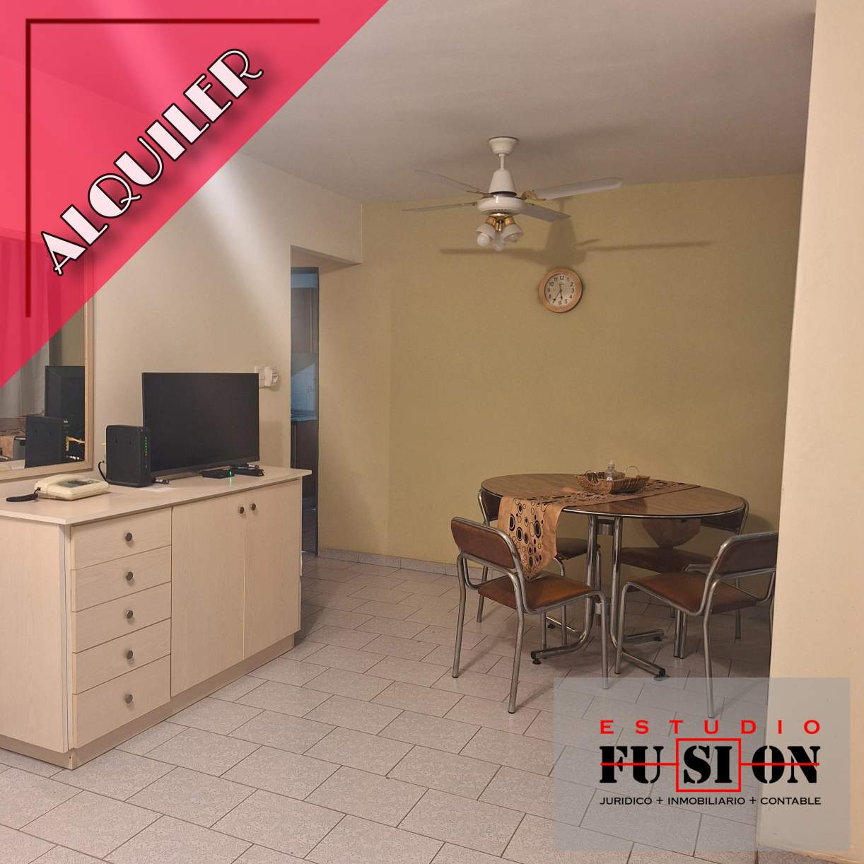 DEPARTAMENTO EN ALQUILER AMOBLADO