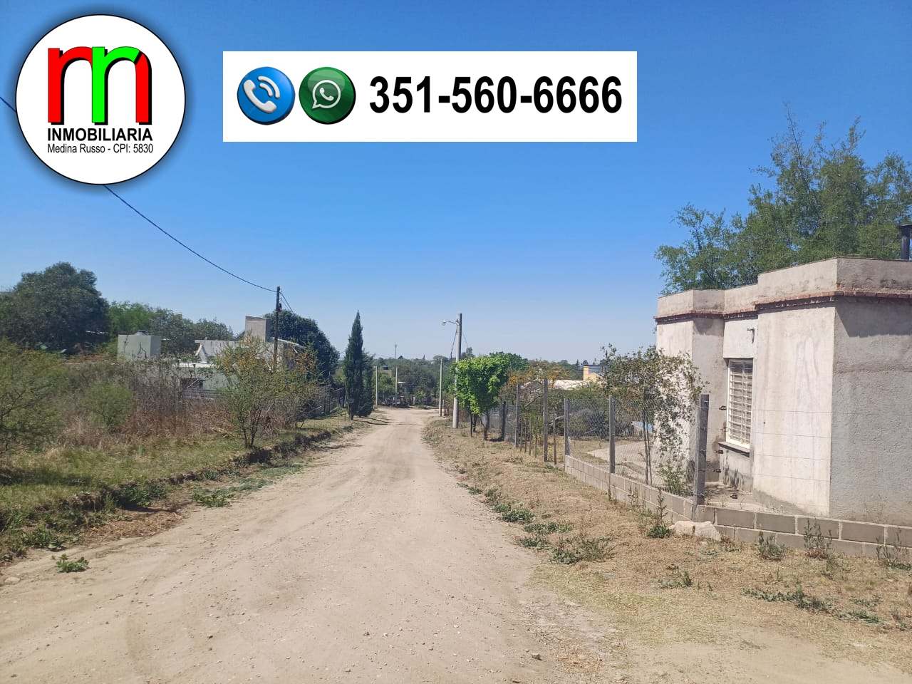 TERRENO DE 491m2 - AGUA DE ORO