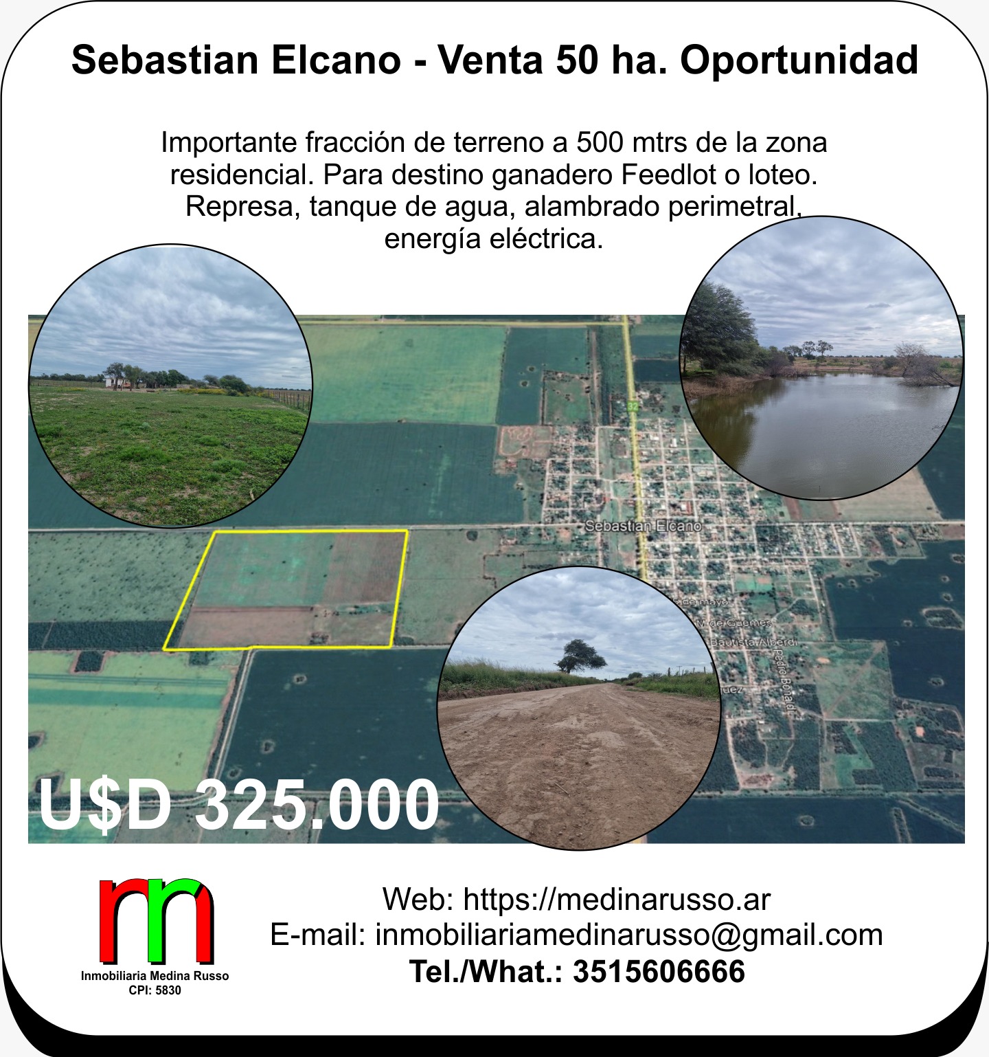 Sebastian El Cano - Importante Fraccion de Campo