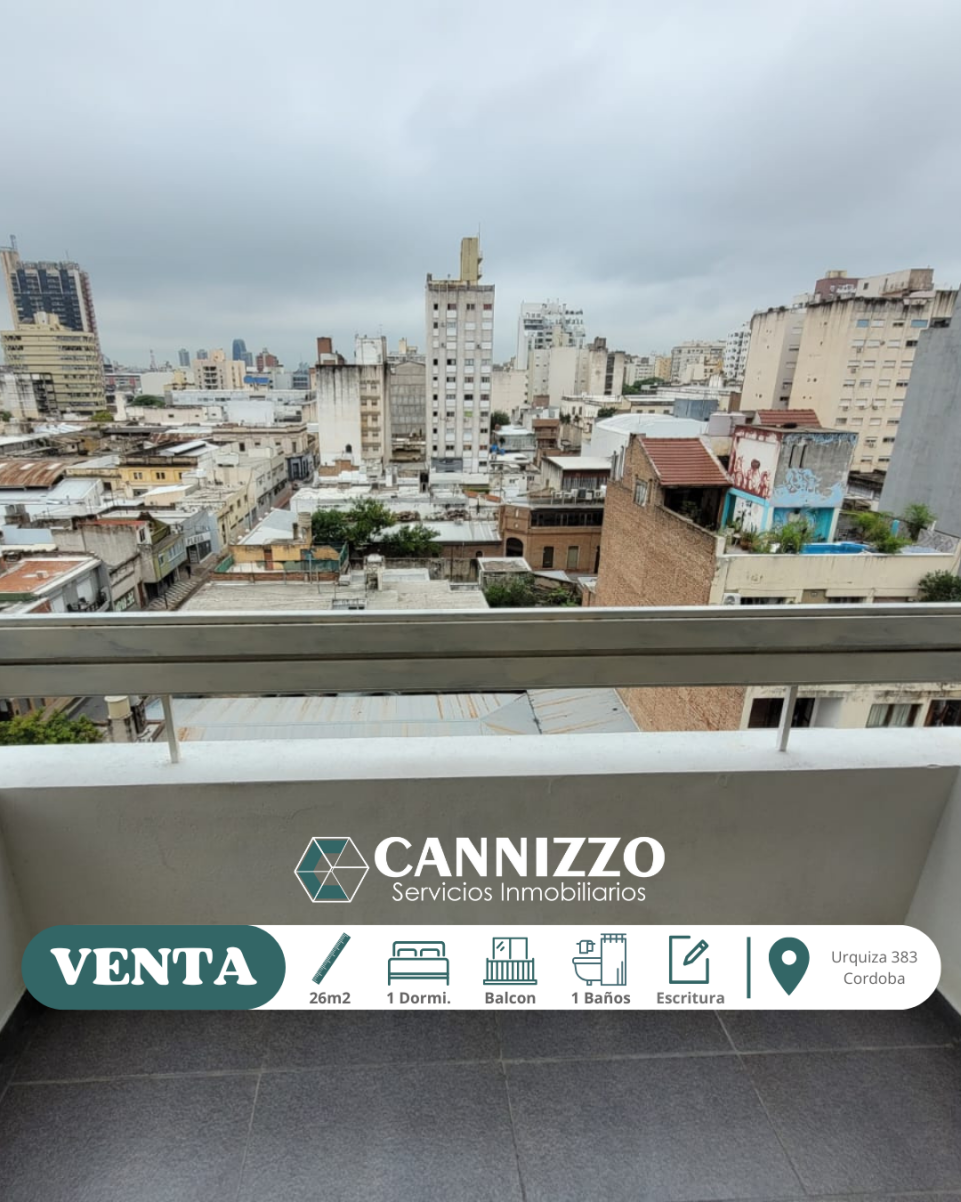 Departamento En Venta 1 Dormitorio Urquiza 383. Con Balcón