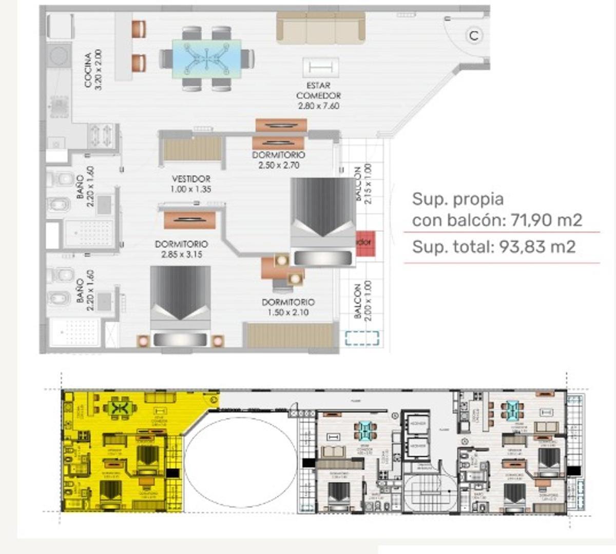 Departamento en  nueva cordoba
