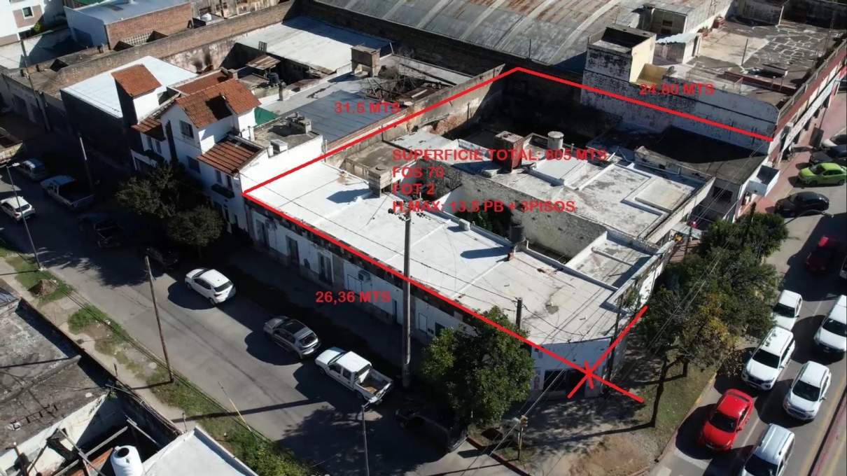 Se vende lote para demoler Z G3 PB 3 PISOS