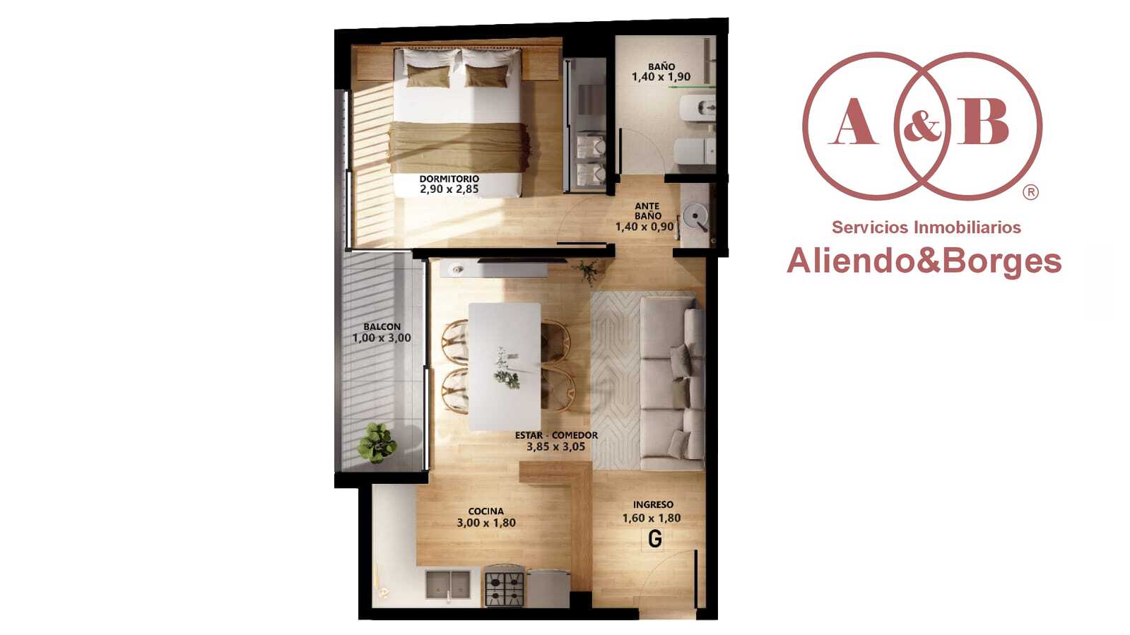 VENDEMOS DPTOS 1 Y 2 DORMITORIOS EN CONSTRUCCIÓN, RÍO CUARTO, CÓRDOBA