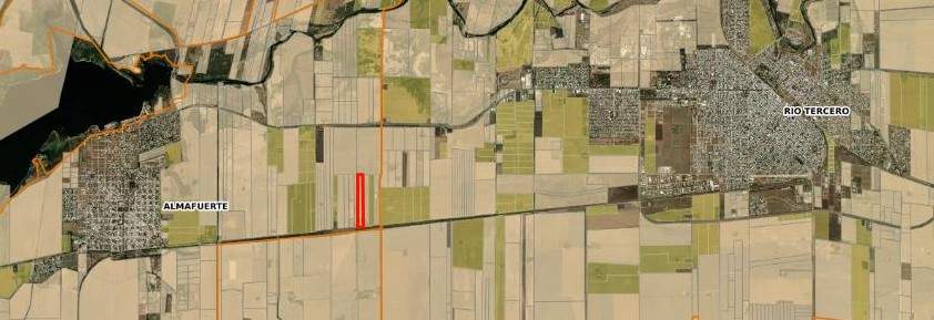 OPORTUNIDAD VENTA FRACCION DE CAMPO ENTRE RIO TERCERO Y ALMAFUERTE 11.3 HECTAREAS
