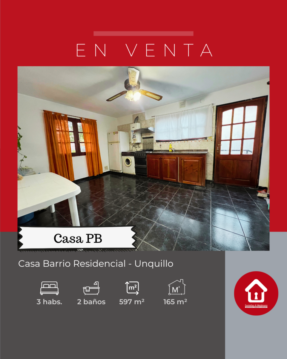 Casa ubicada en Barrio Residencial  Unquillo