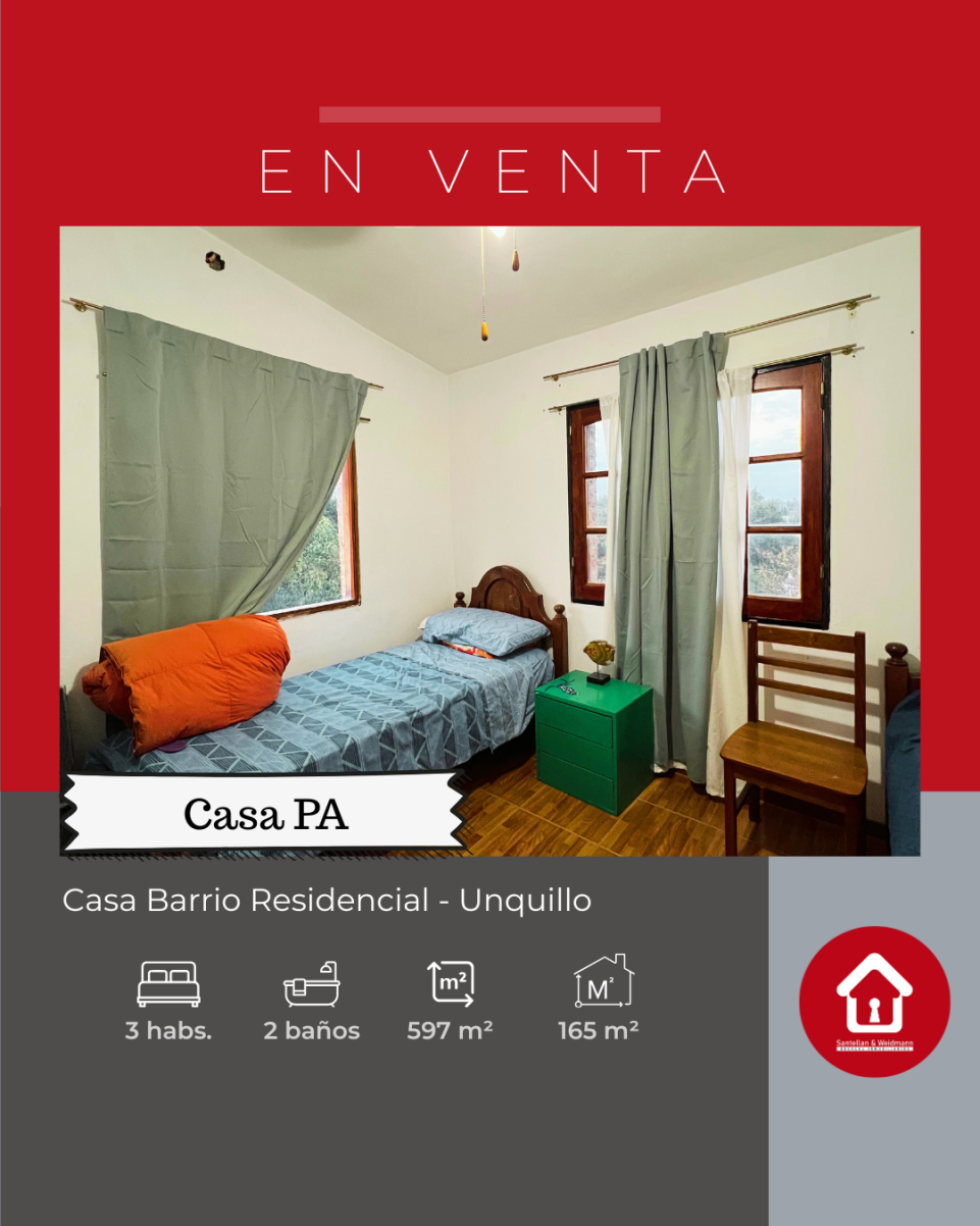 Casa ubicada en Barrio Residencial  Unquillo