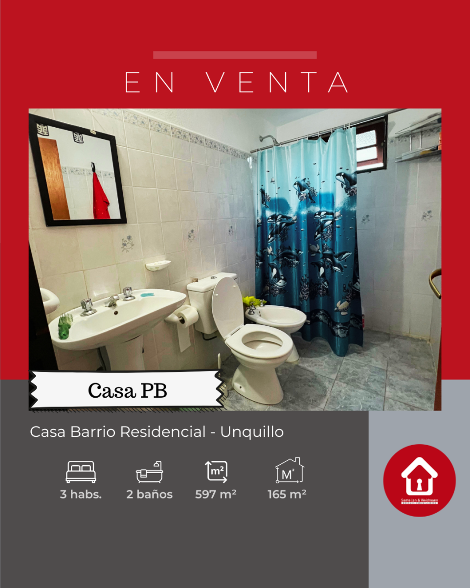 Casa ubicada en Barrio Residencial  Unquillo